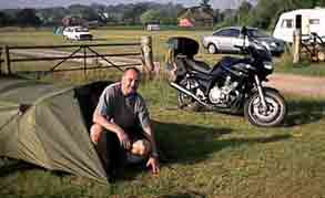 stu and his yamaha 900 diversion