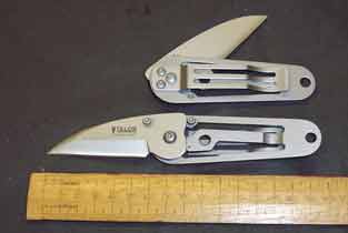 Fisher lock knife